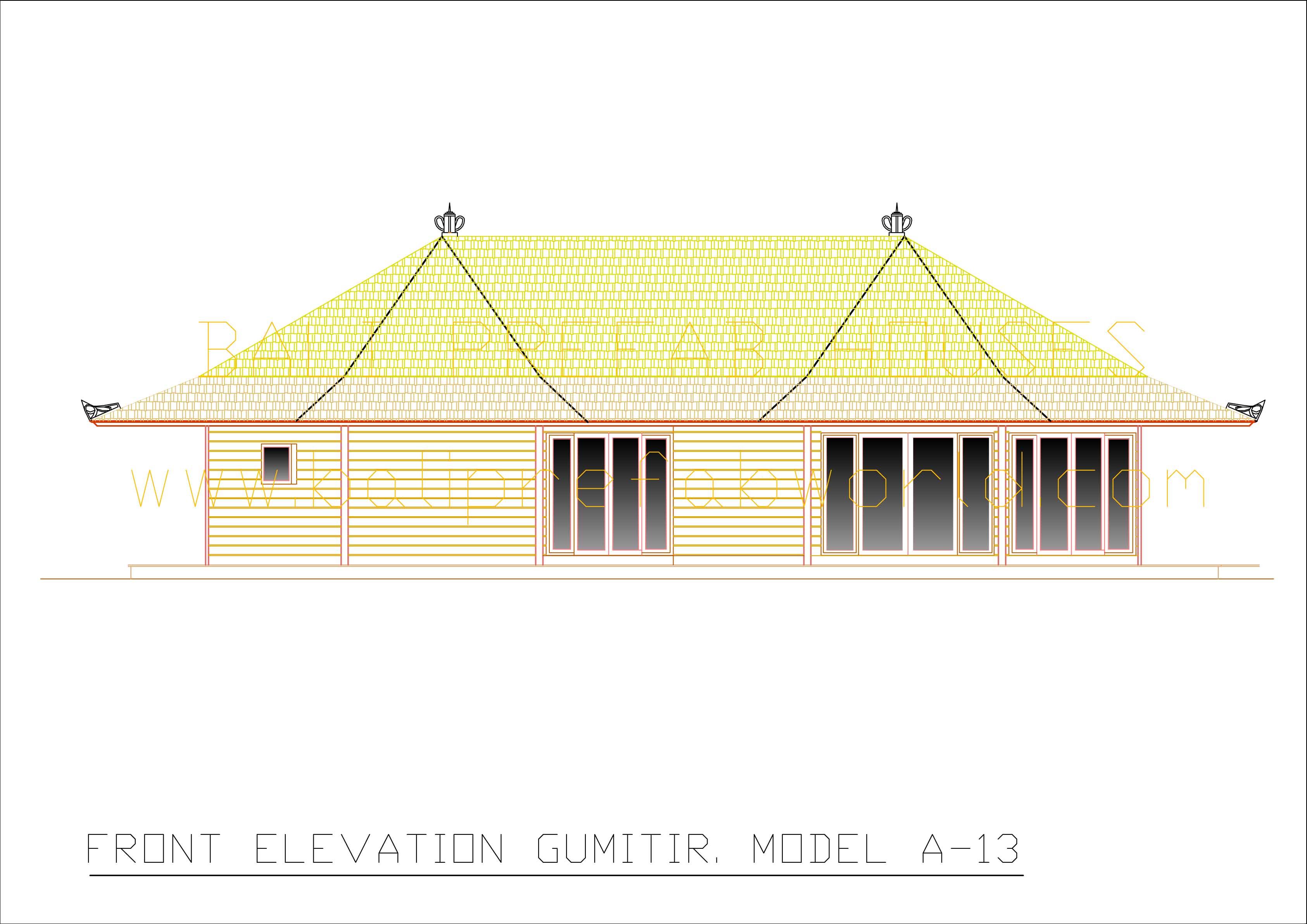 Gumitir front elevation