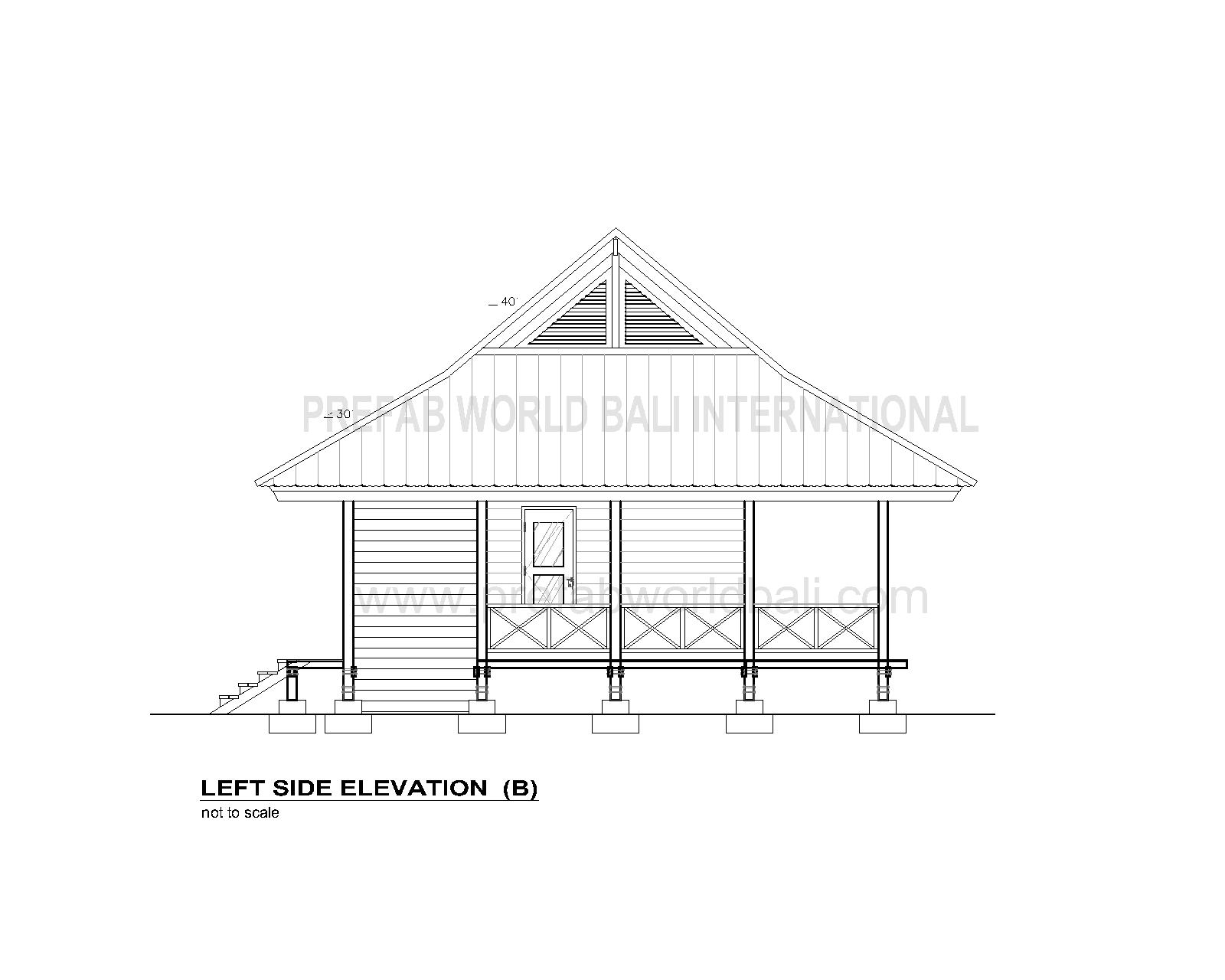 Left Side Elevation