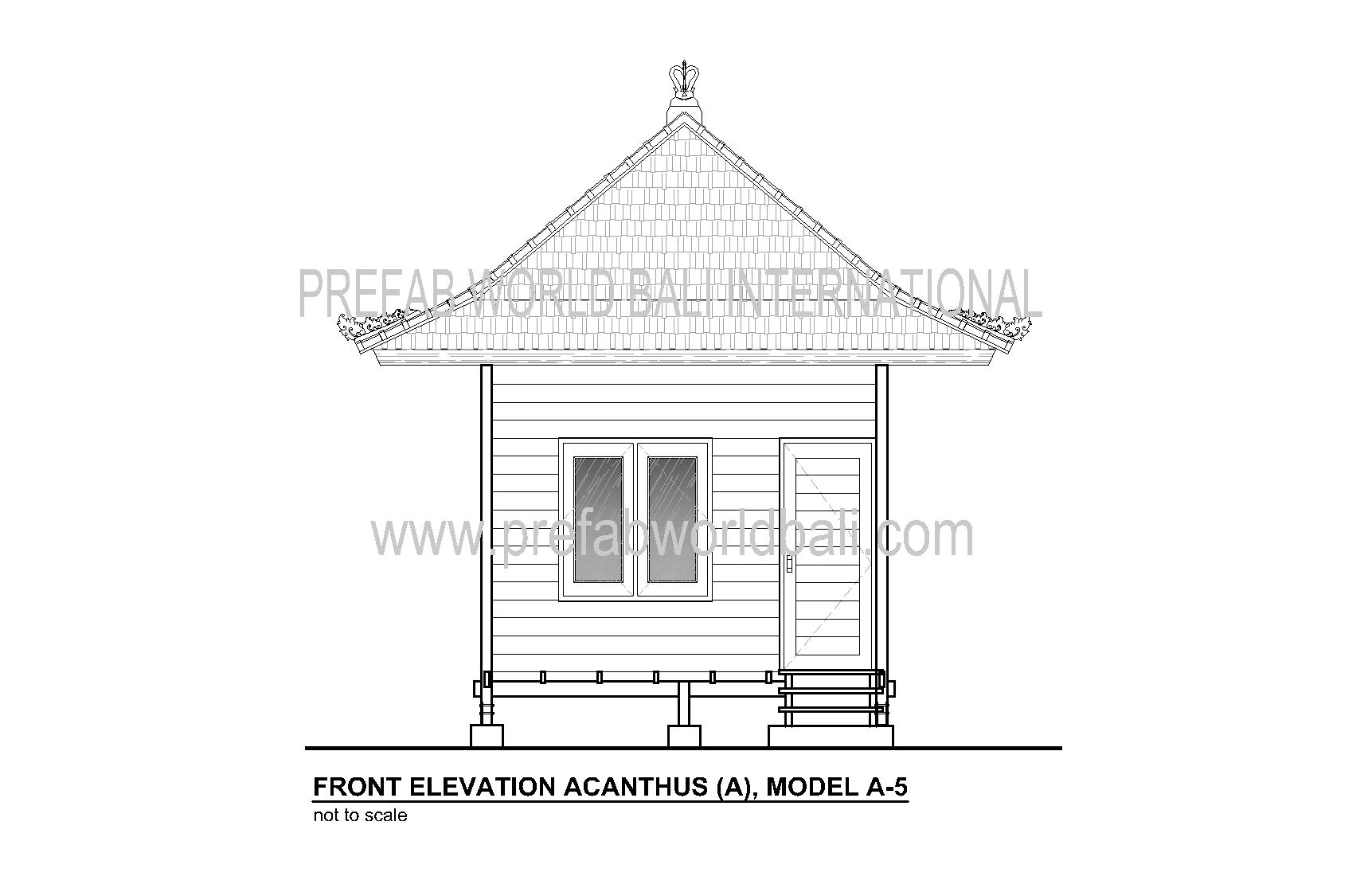 Acanthus front elevation