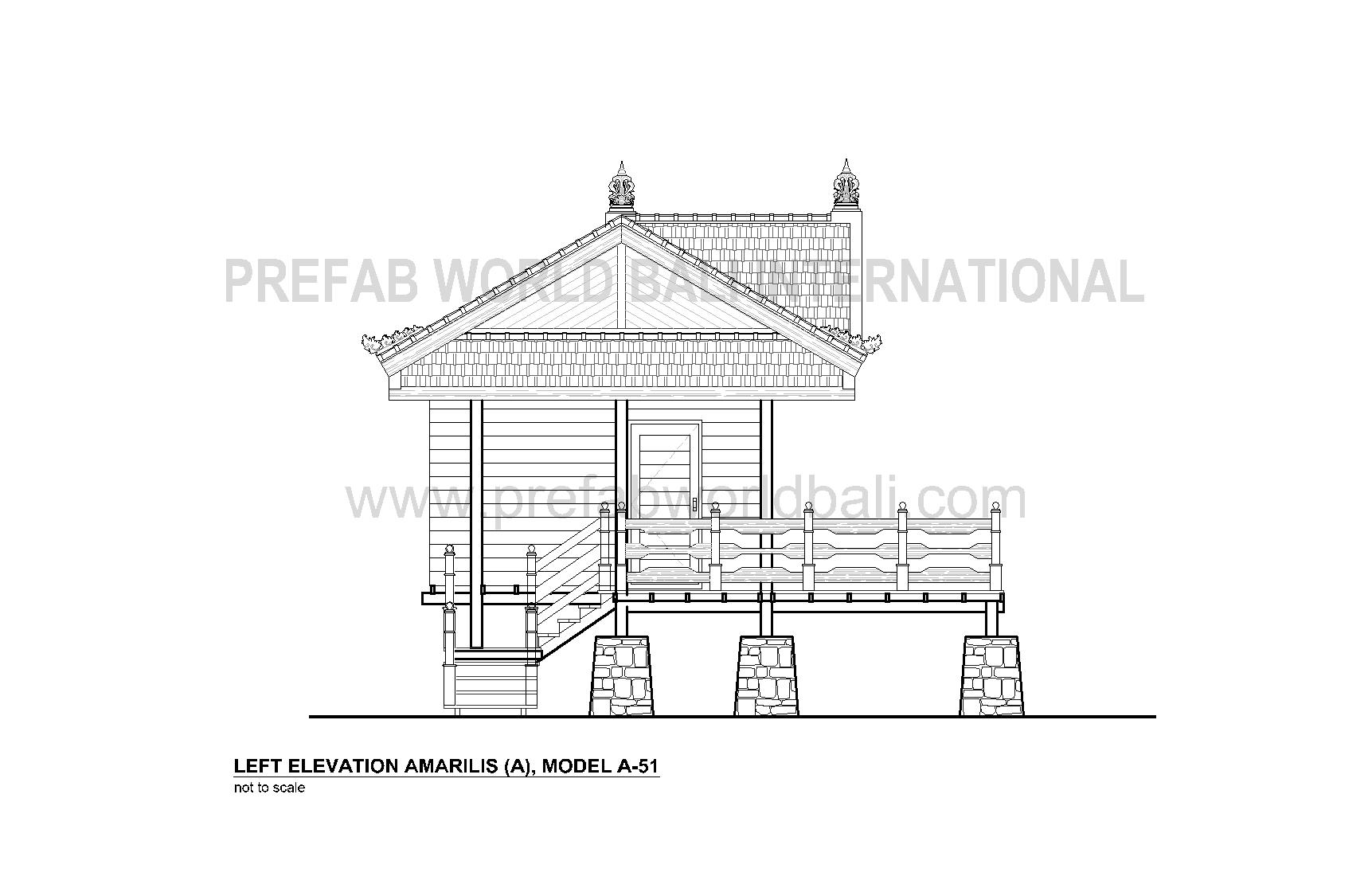 Amarilis left elevation