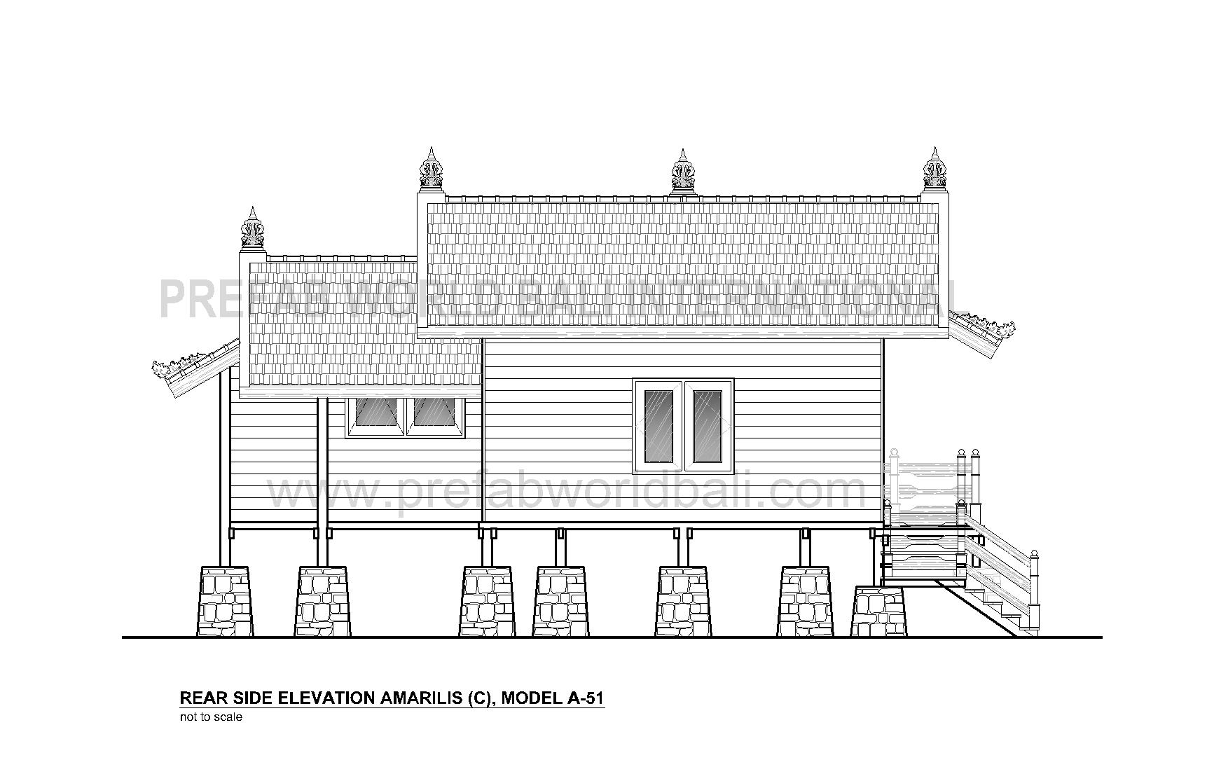 Amarilis rear elevation
