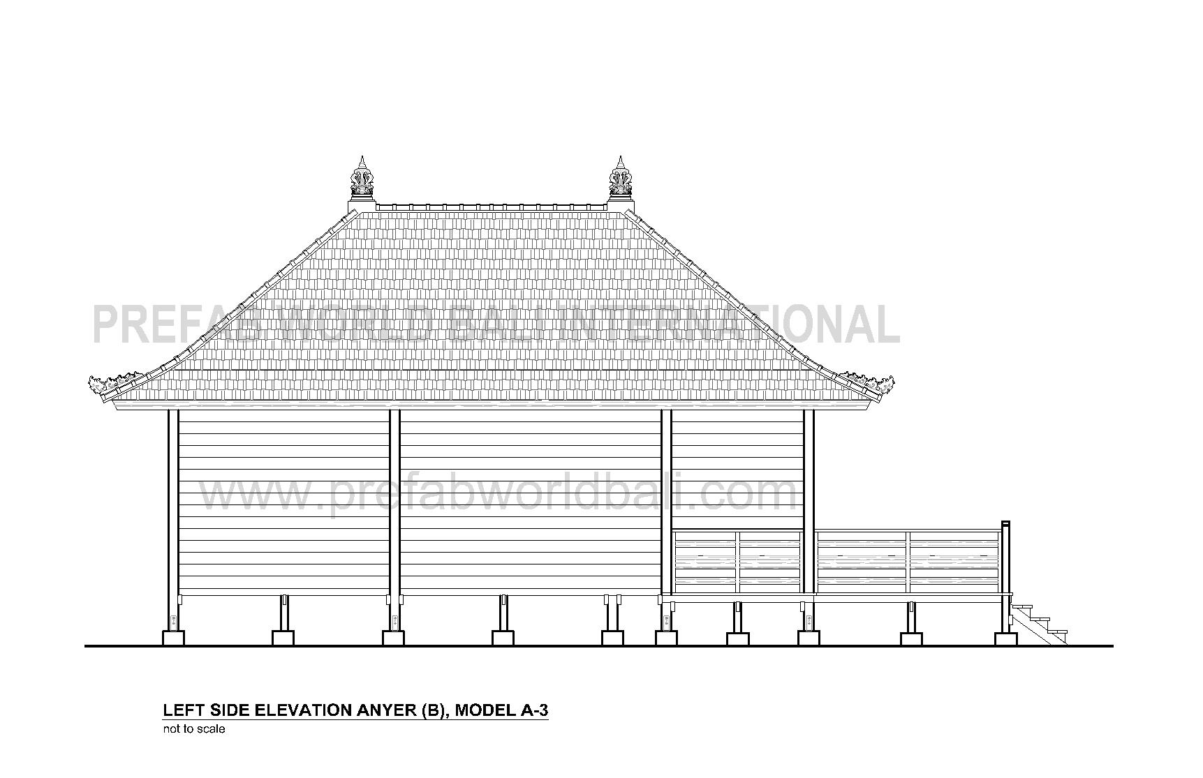 Anyer left elevation