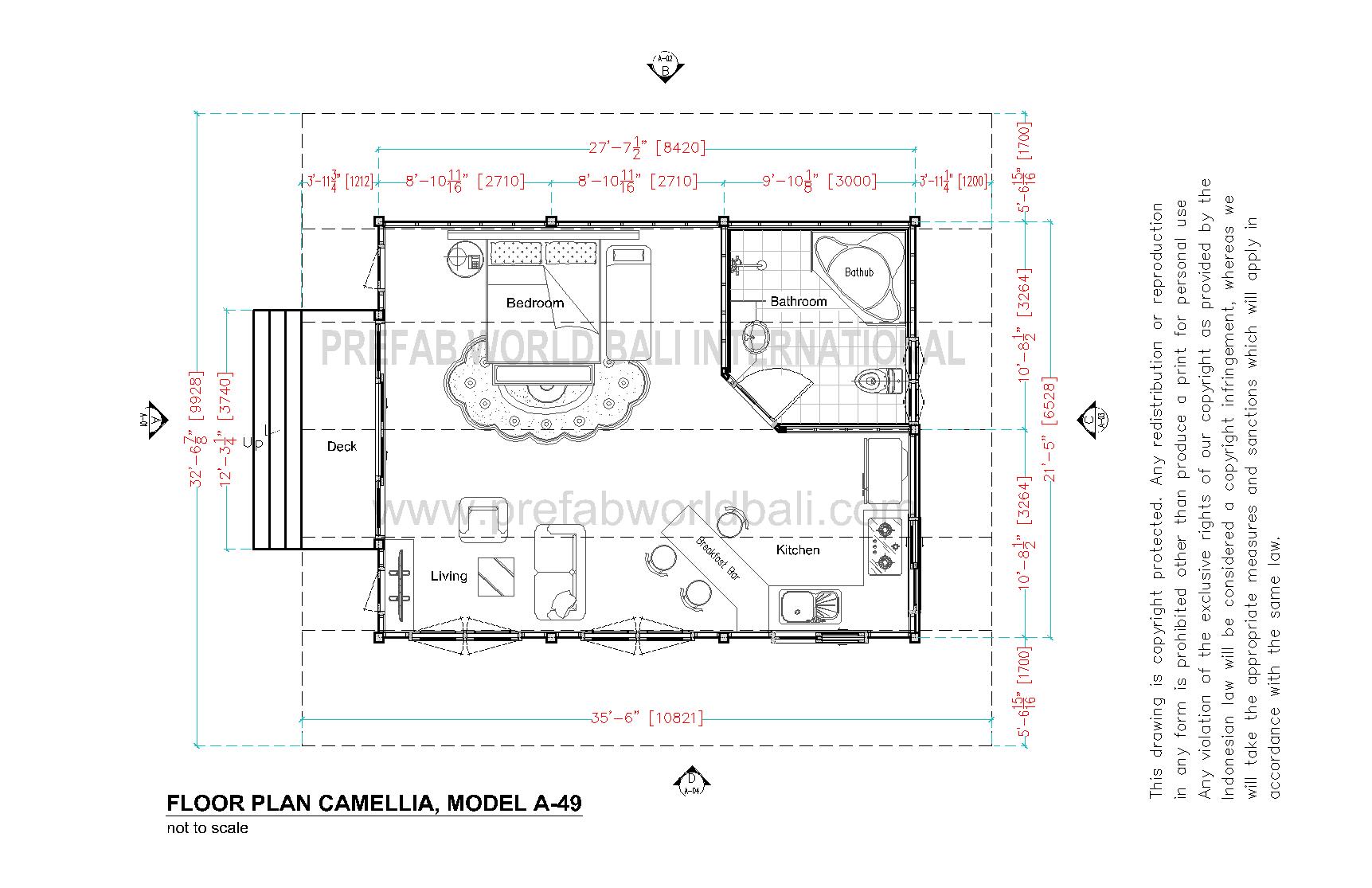Camellia floor plan
