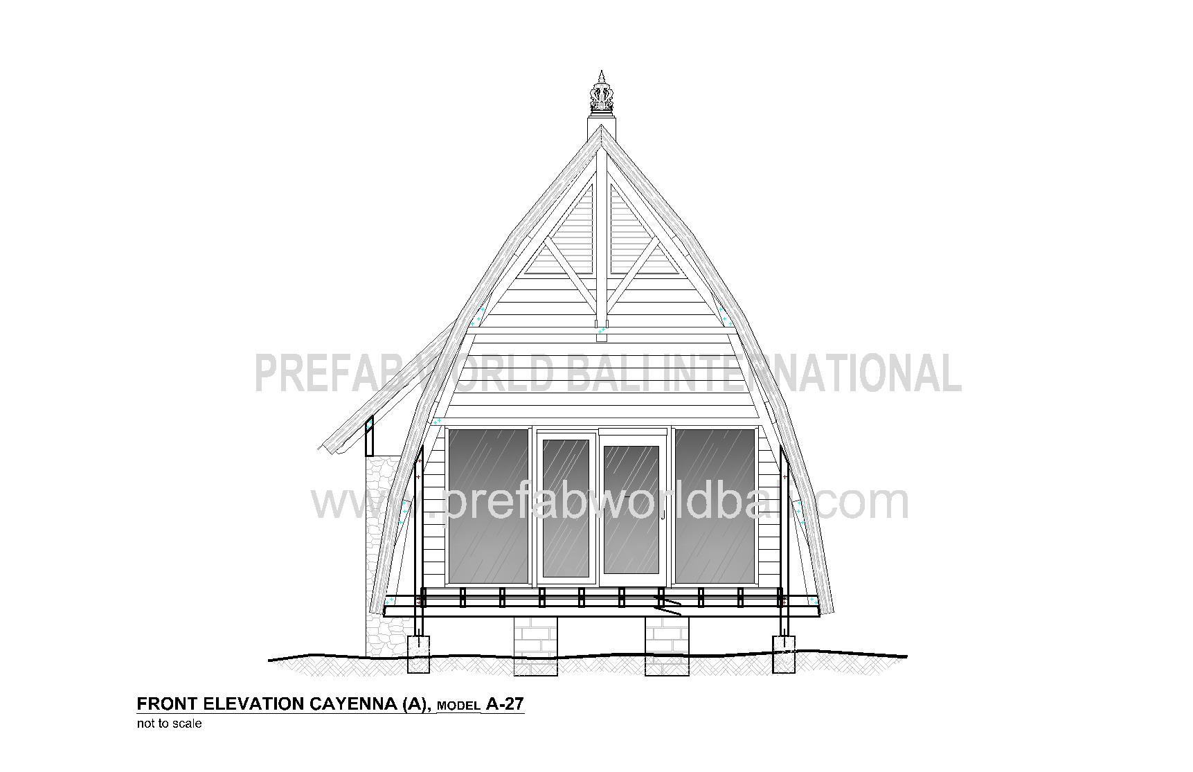 Cayenna front elevation