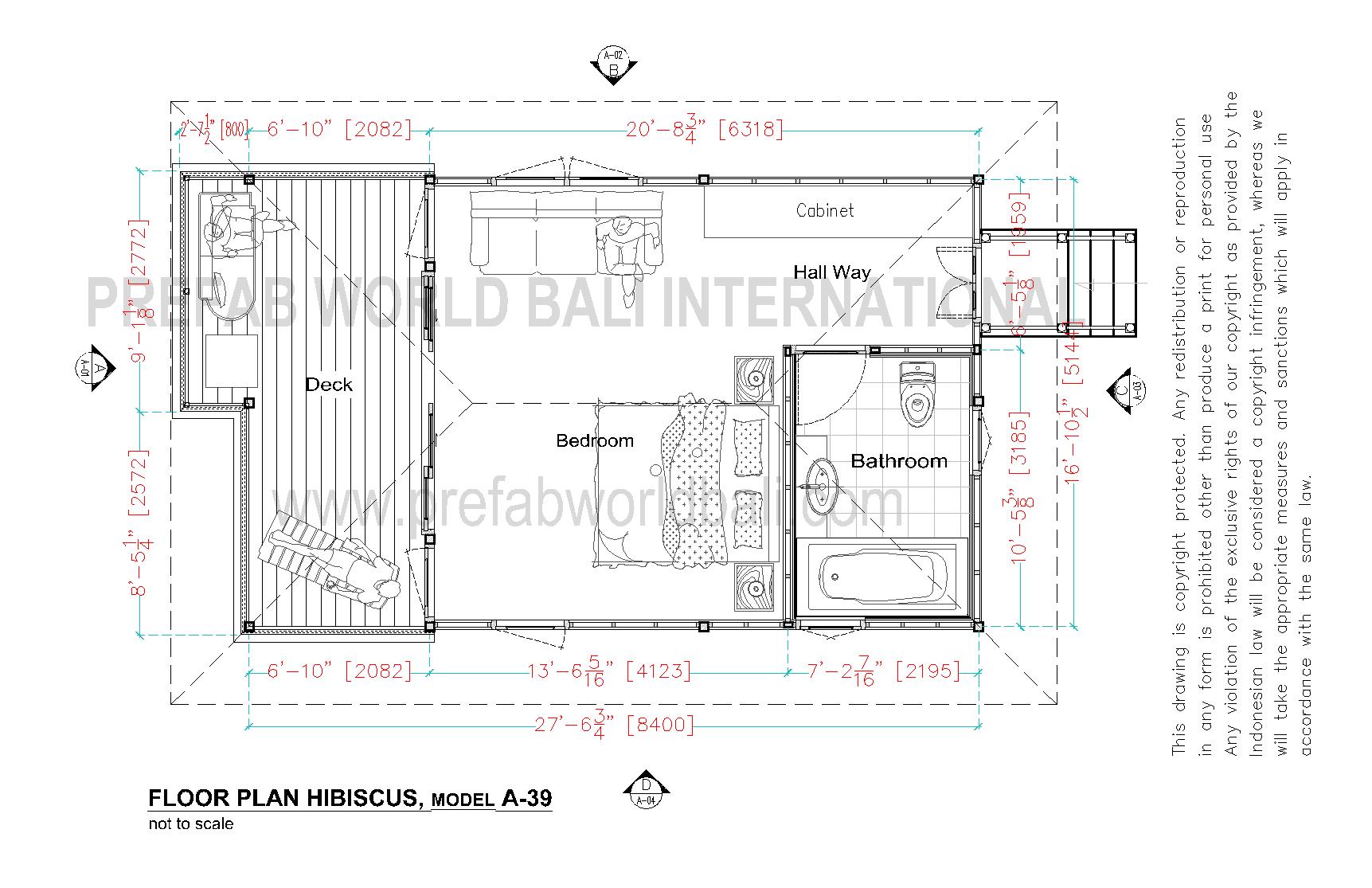 Hibiscus floor plan