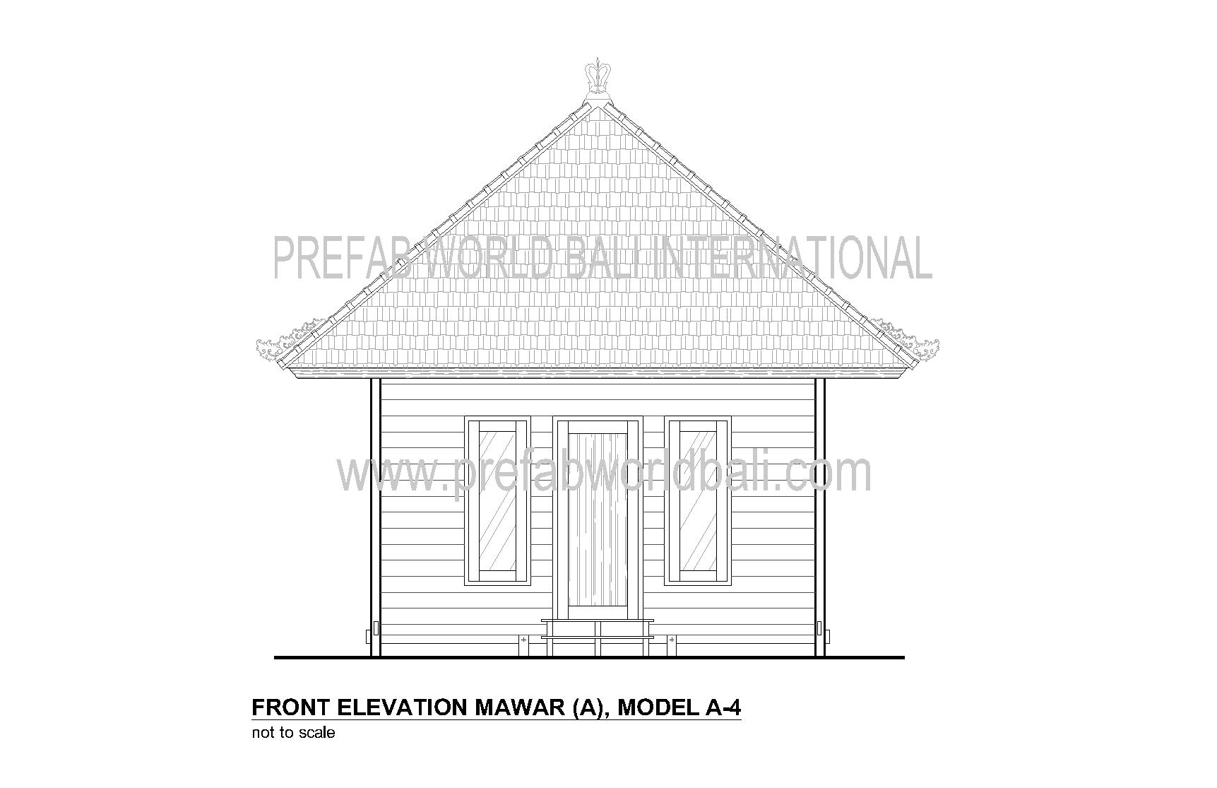 Mawar front elevation