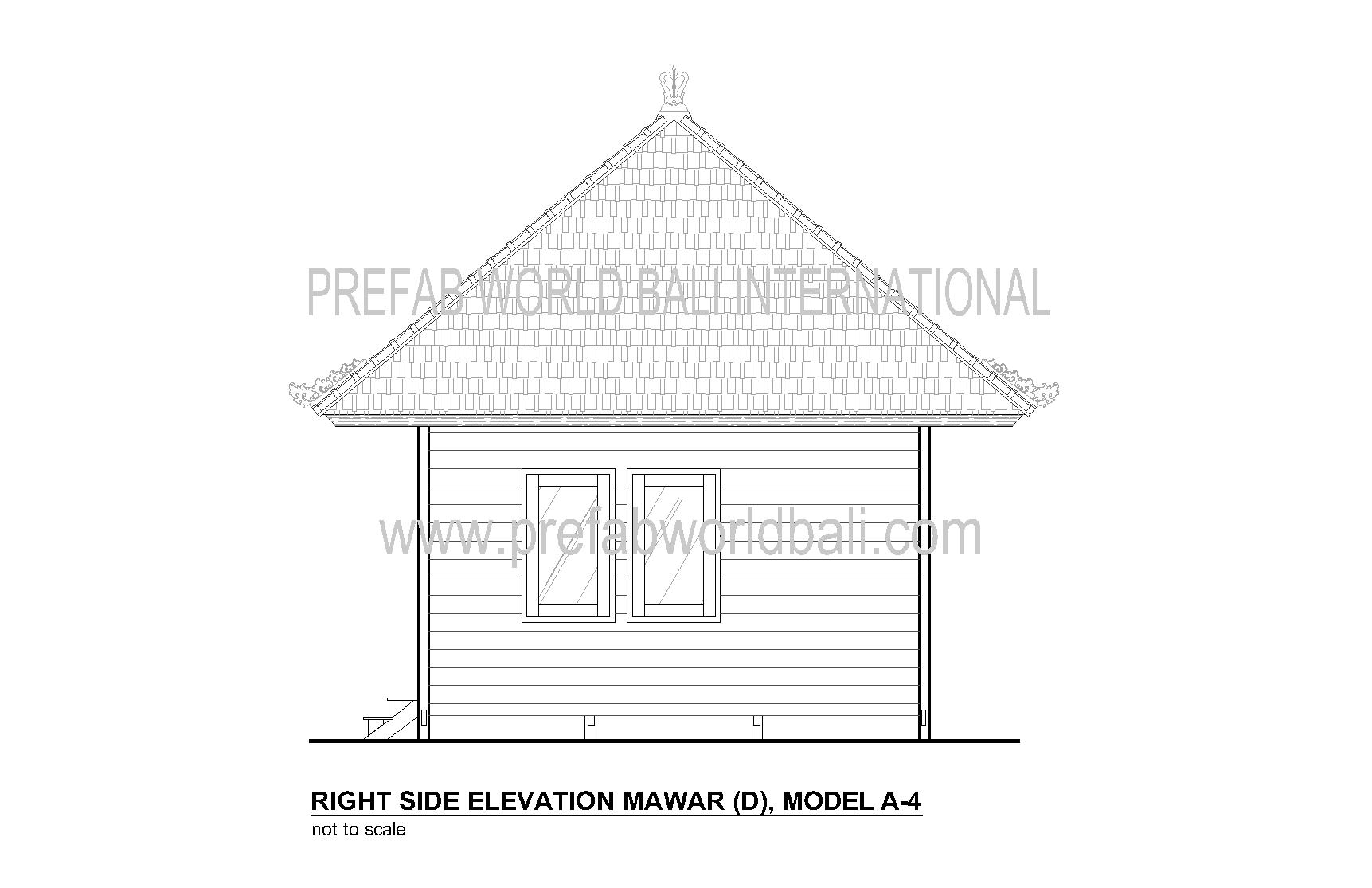Mawar right elevation