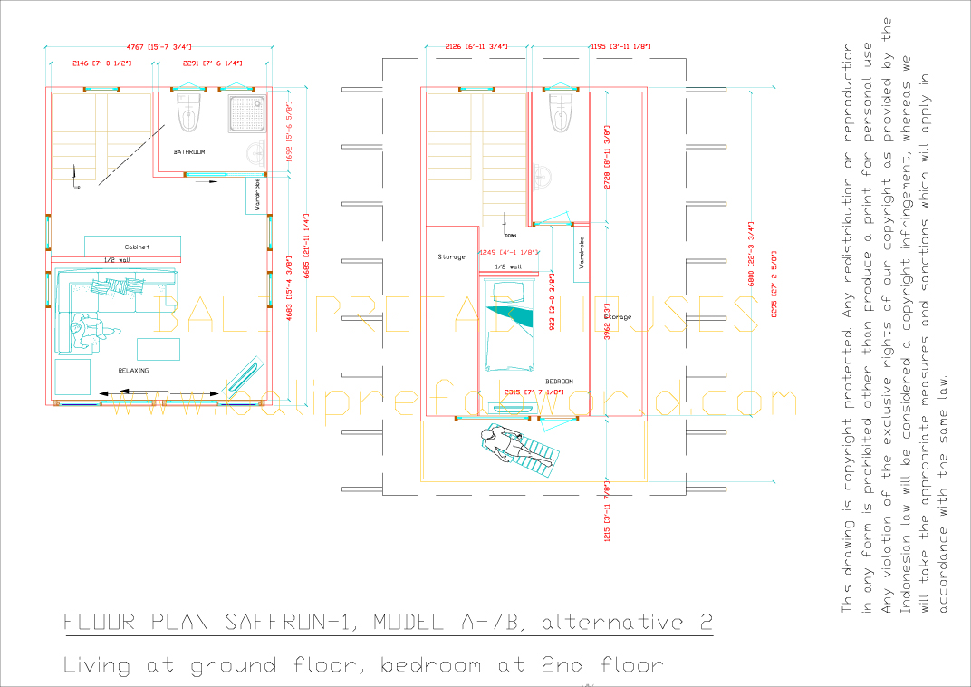Saffron 2 floorplan 2 a
