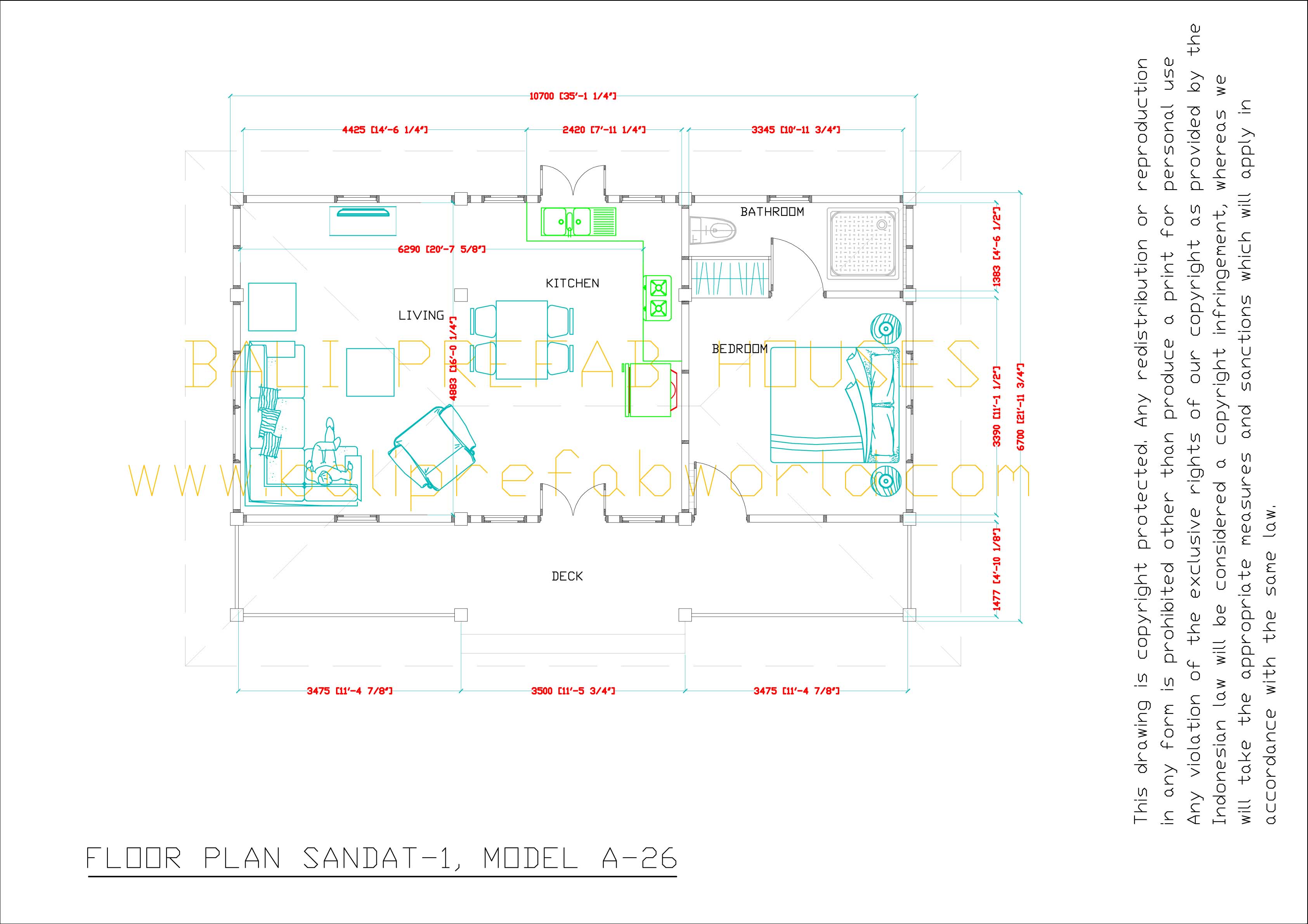 Sandat 1 floorplan