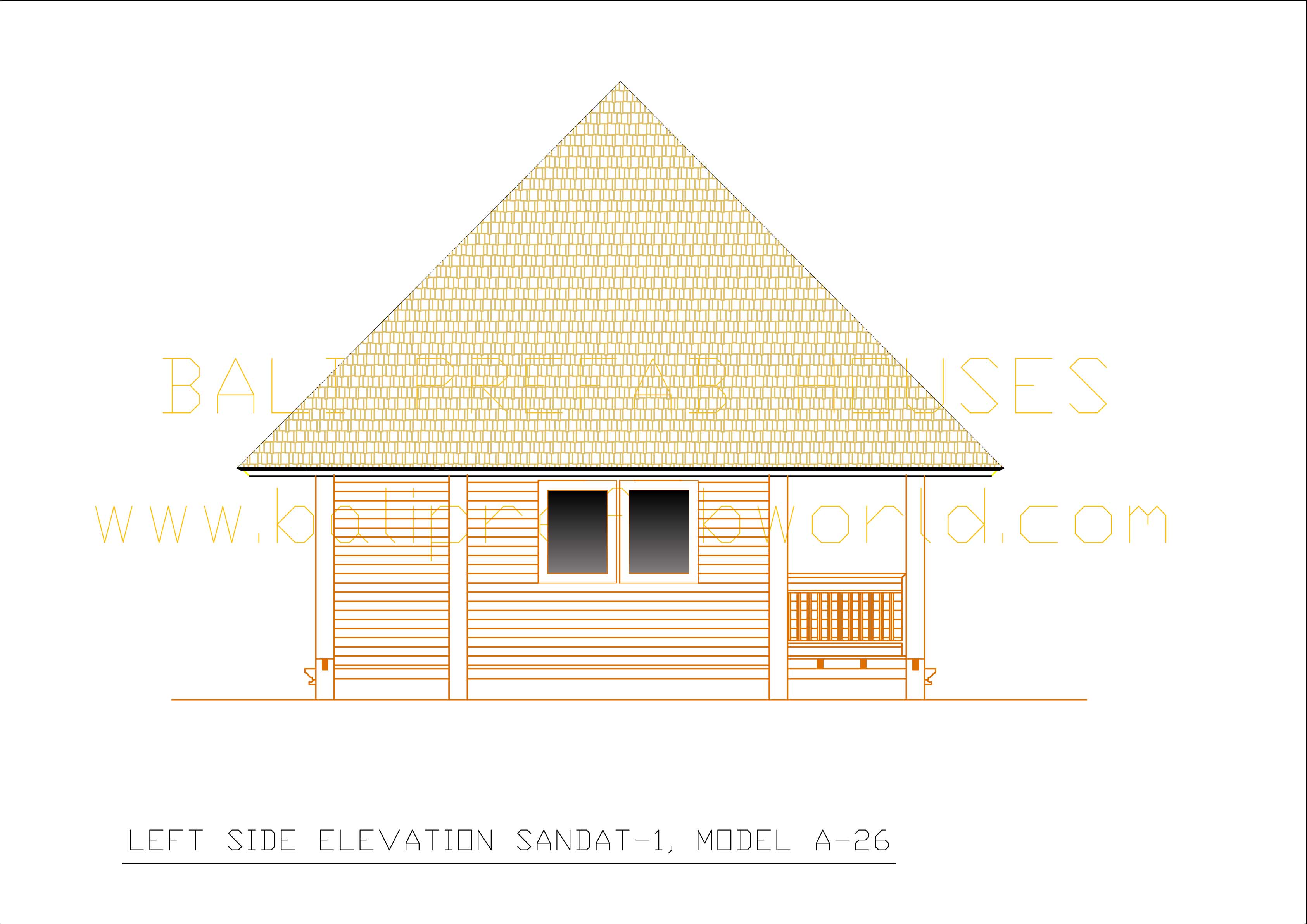 Sandat 1 left side elevation