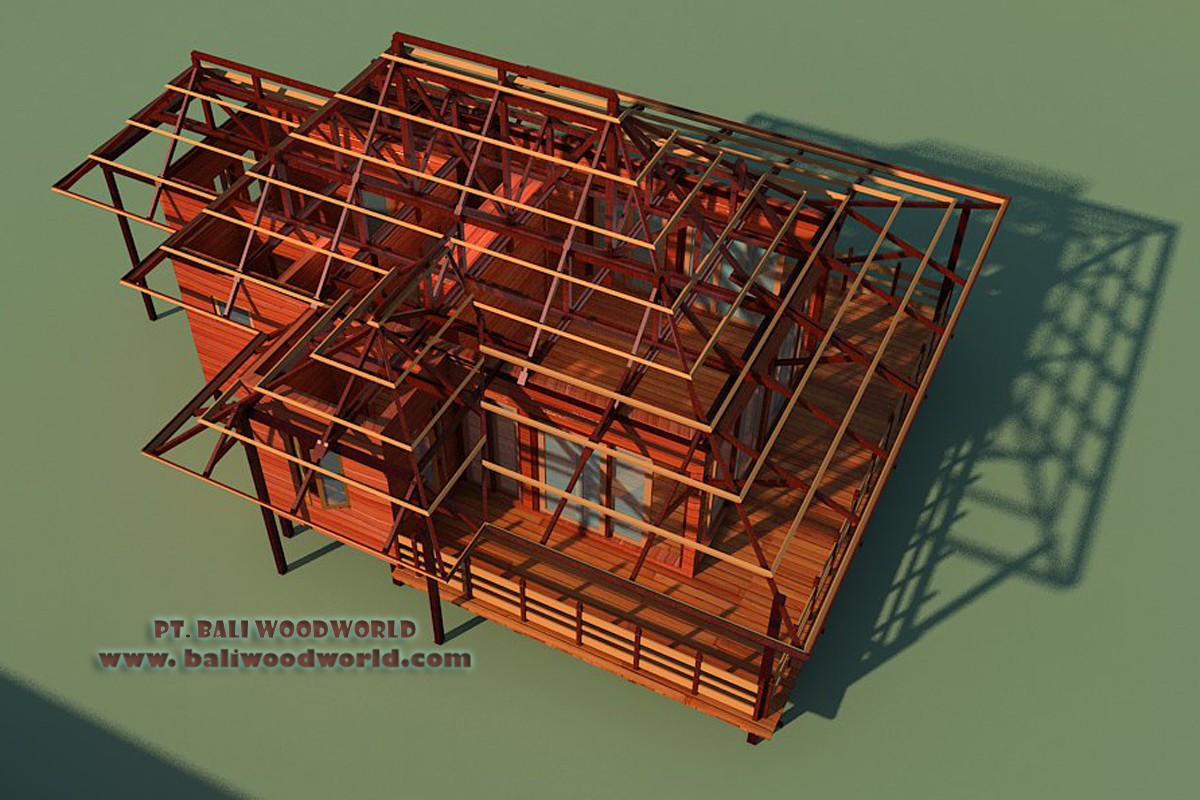 Bunga mentega render 1