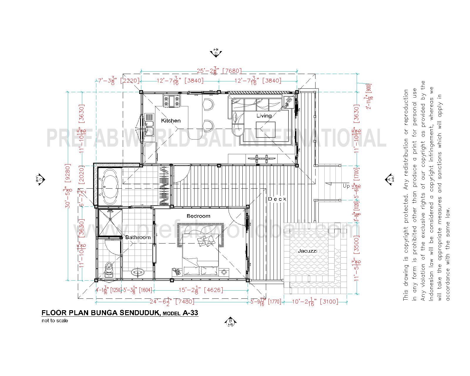 Bunga Senduduk floor plan