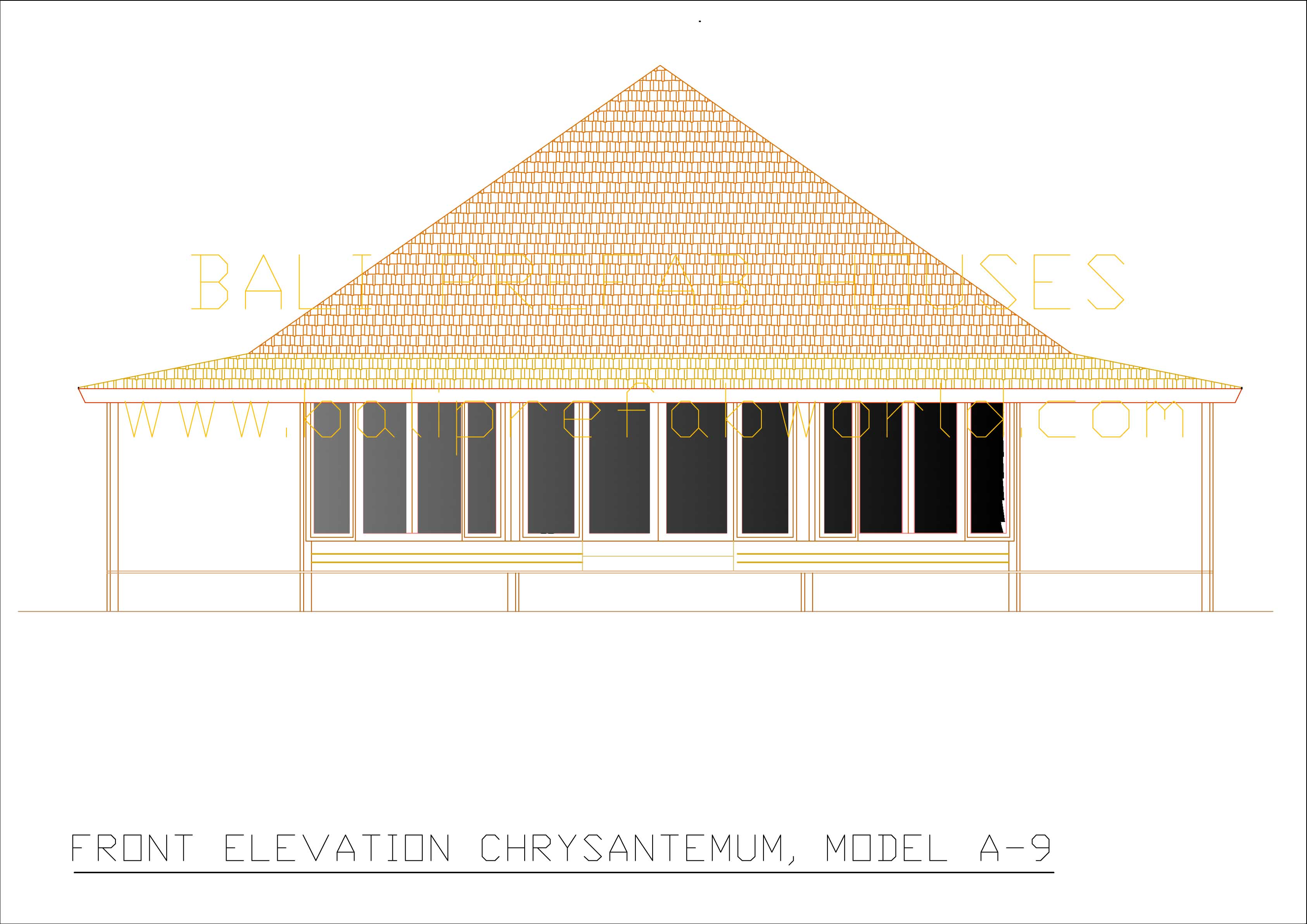 Chrysantemum front elevation