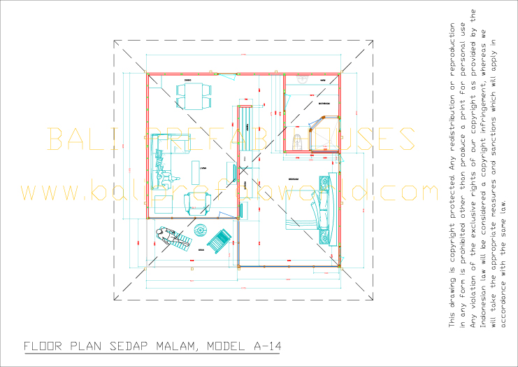 Sedap malam foorplan