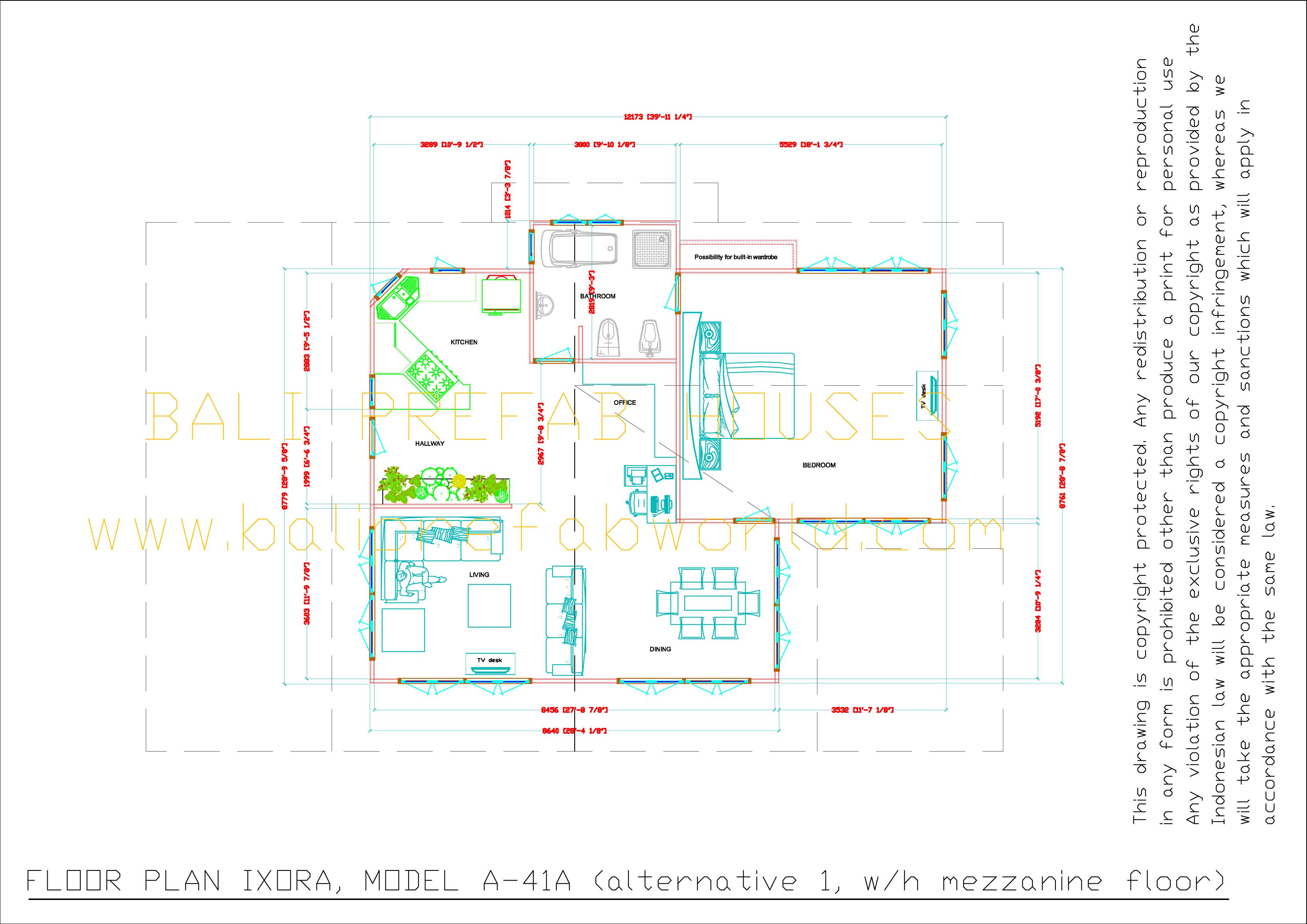 Ixora floorplan 1
