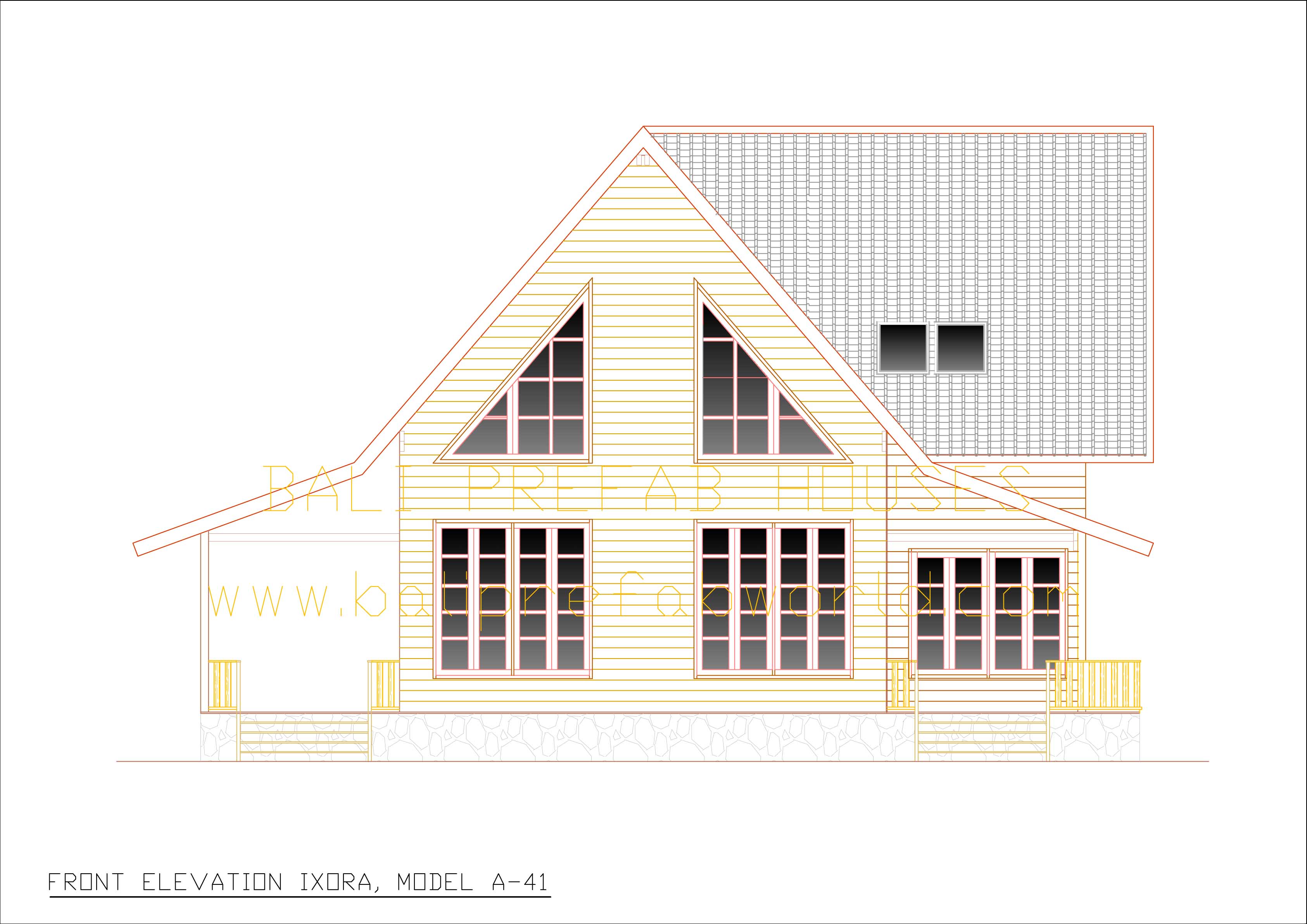 Ixora front elevation
