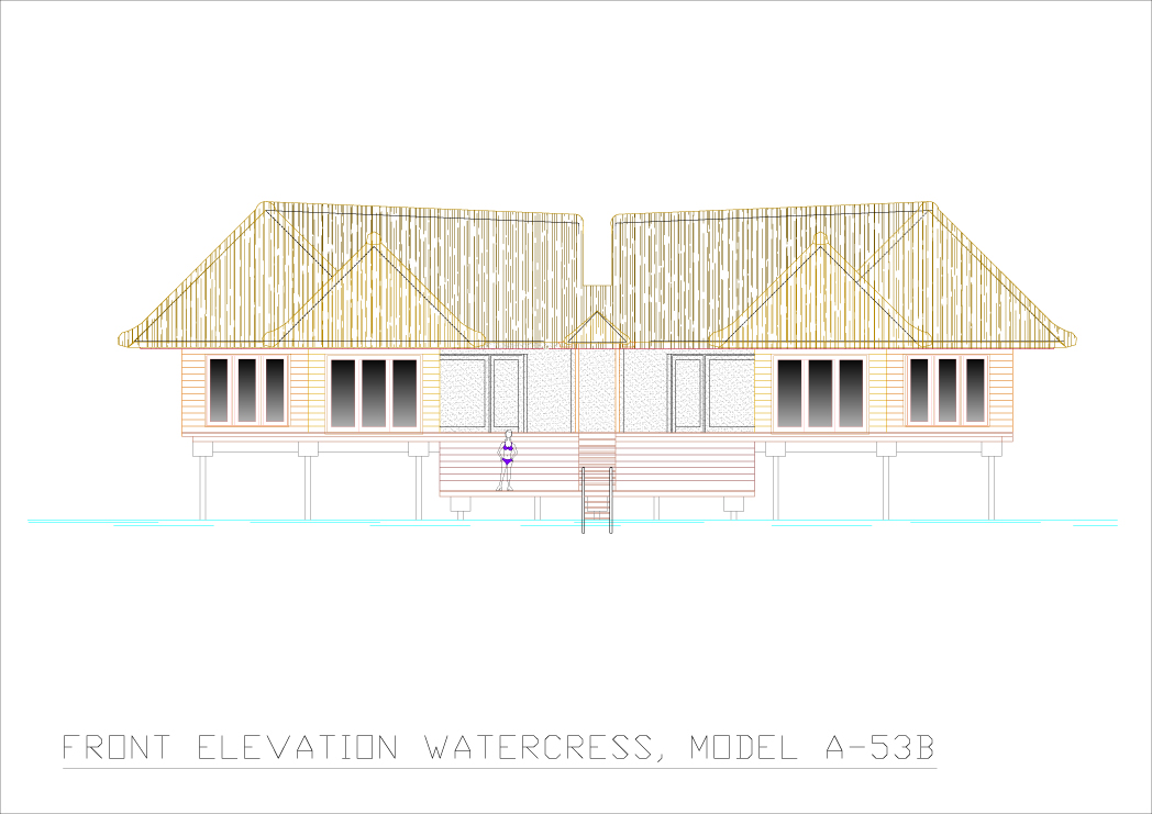 Watercress option 2 front elevation a