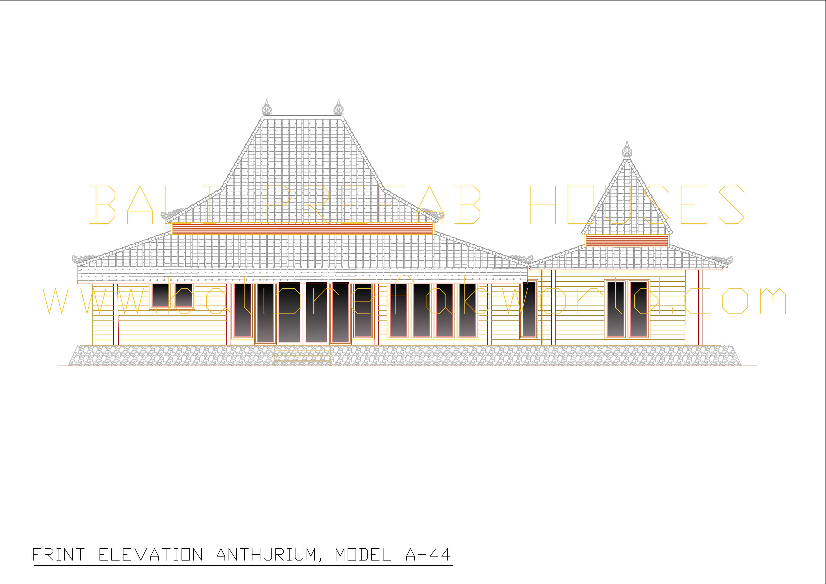 Anthurium front elevation 2