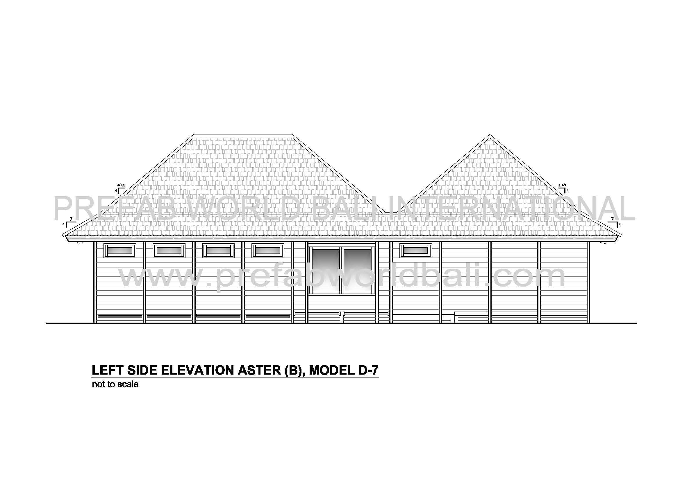 Aster left side elevation