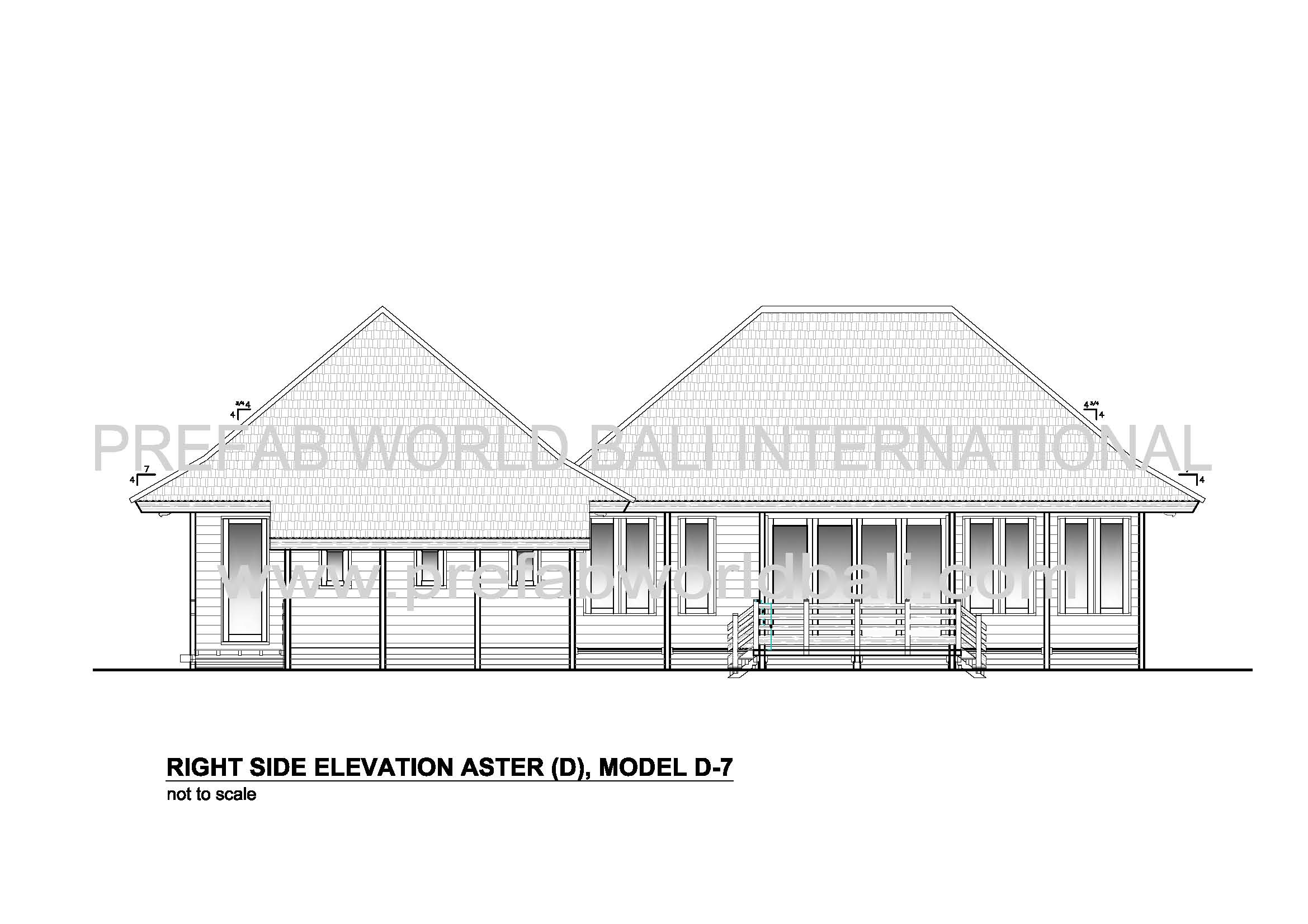 Aster right side elevation