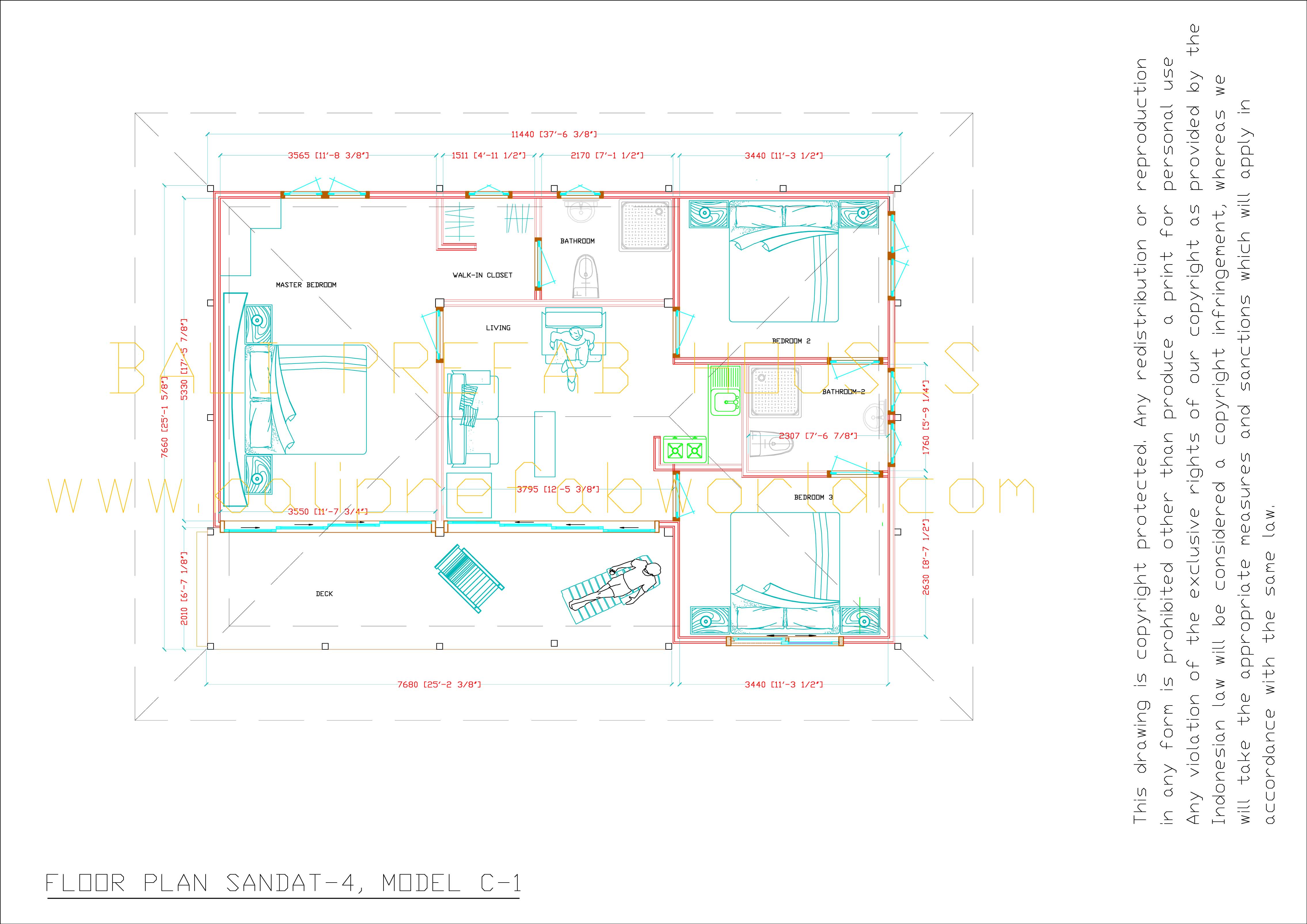 Sandat 4 floorplan