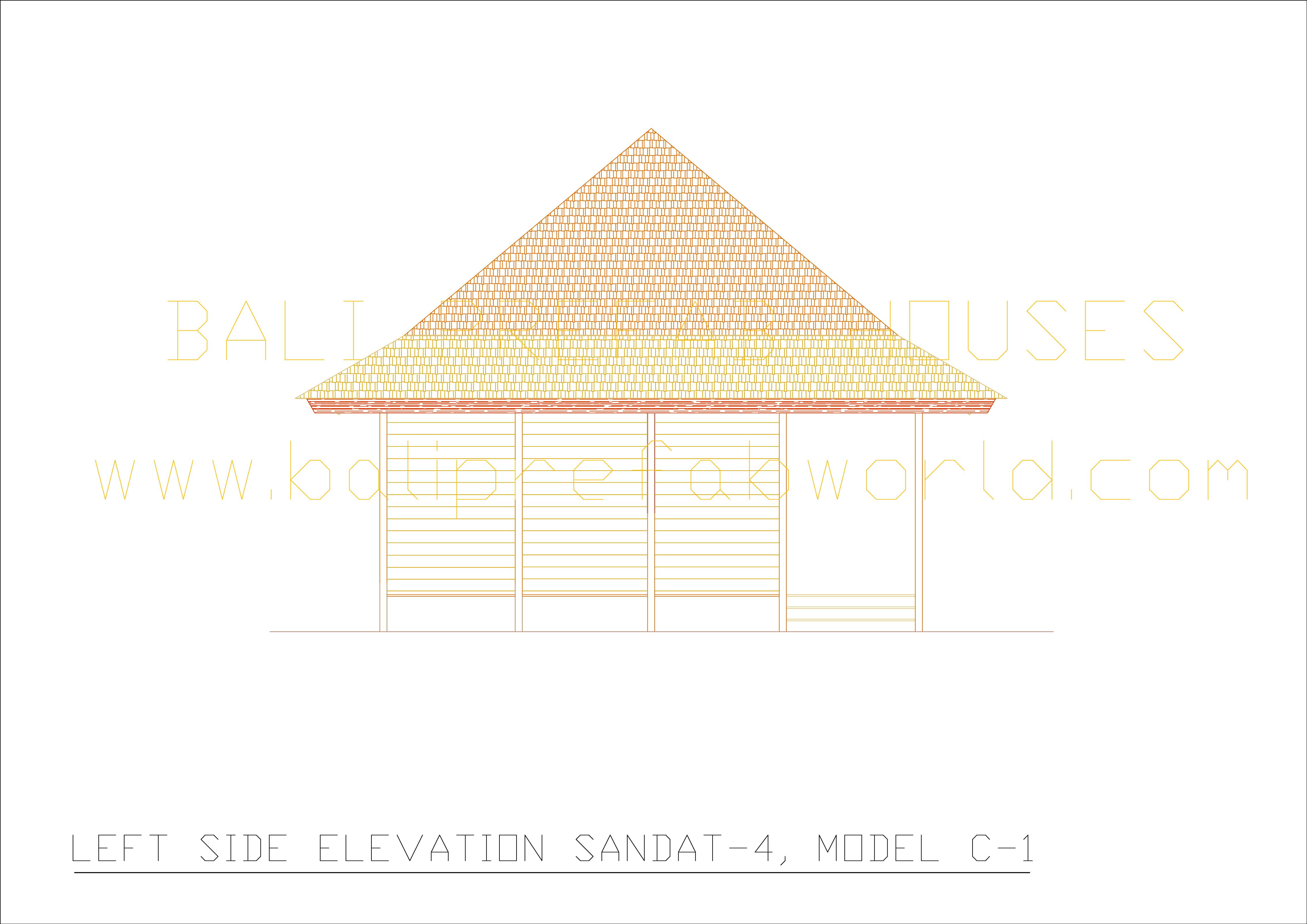 Sandat 4 left side elevation