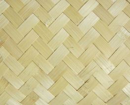 Bamboo matting detail