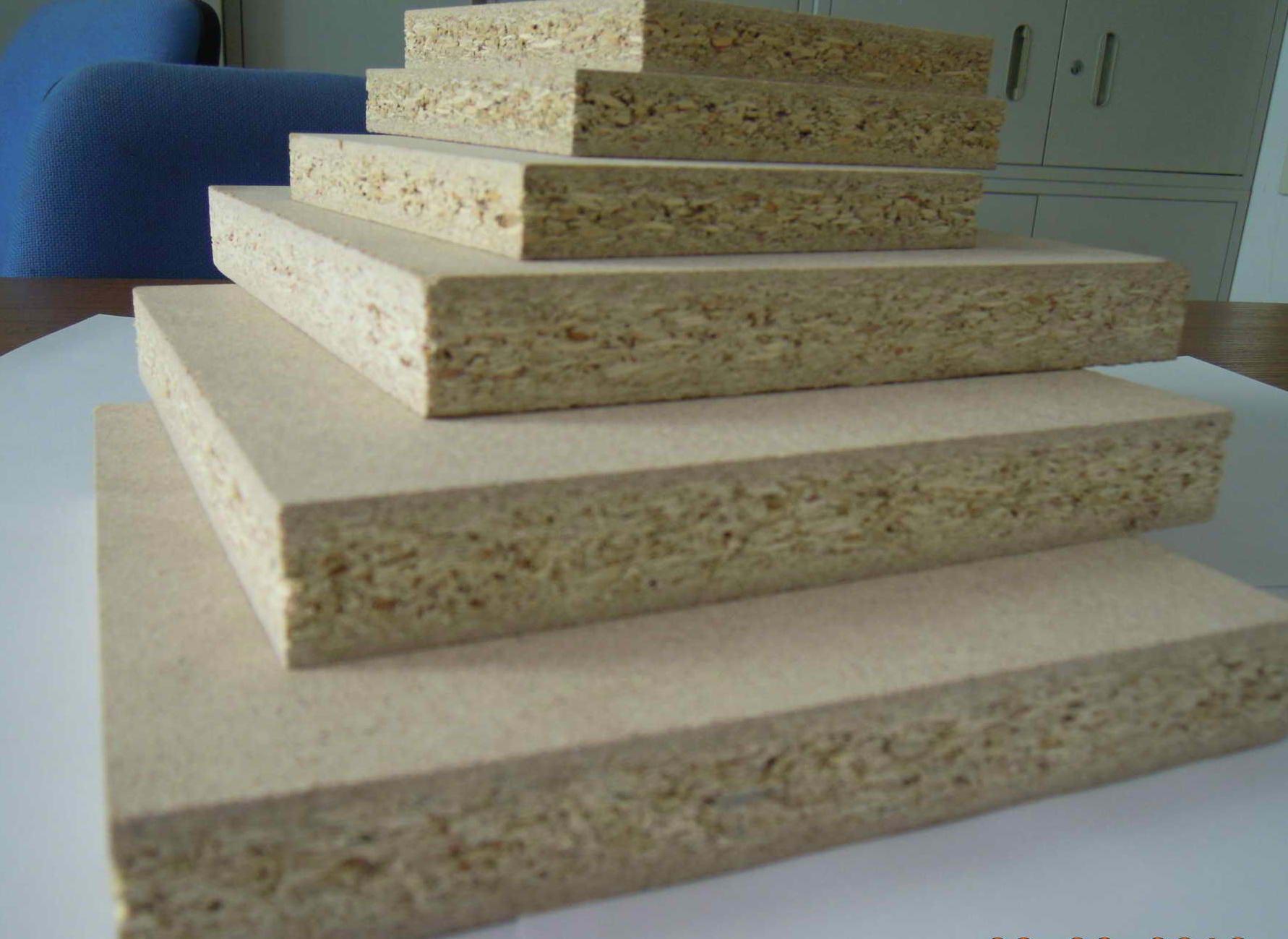 Particle board