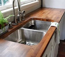 Wooden countertop