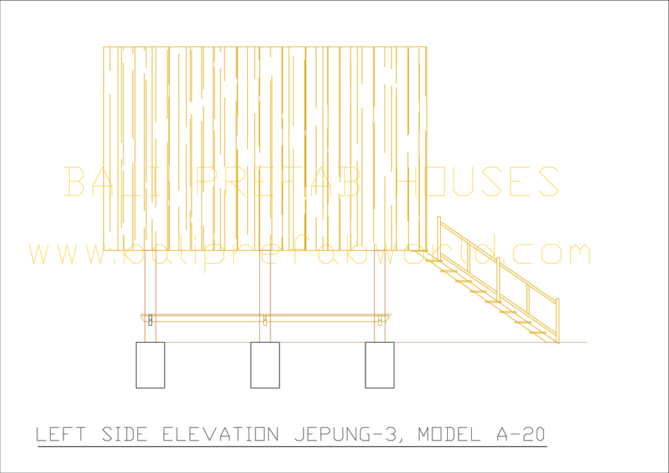 Jepung A 20 left side elevation