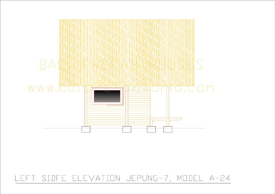 Jepung A 24 left side elevation