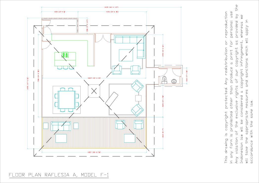 Raflesia A floorplan 1