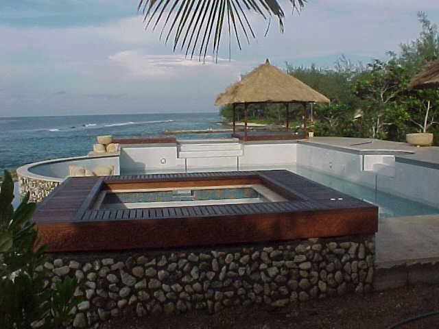 Grand Cayman spa deck
