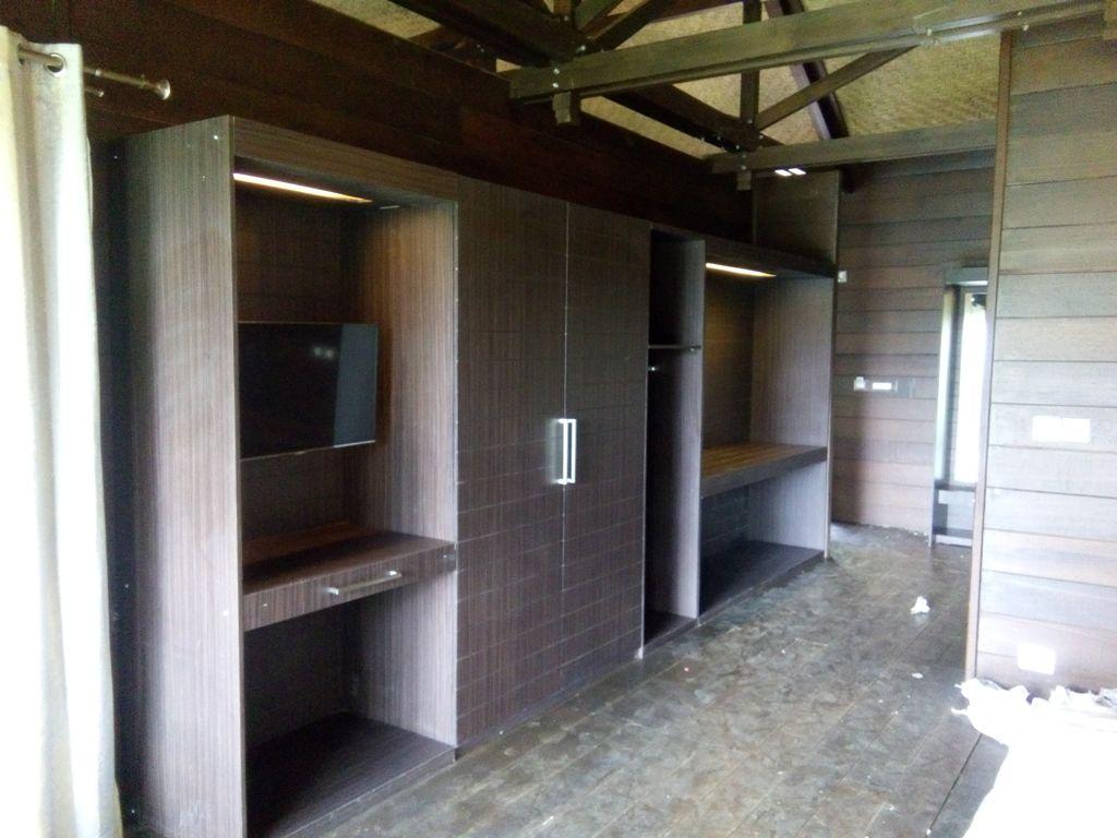 Built in cabinets