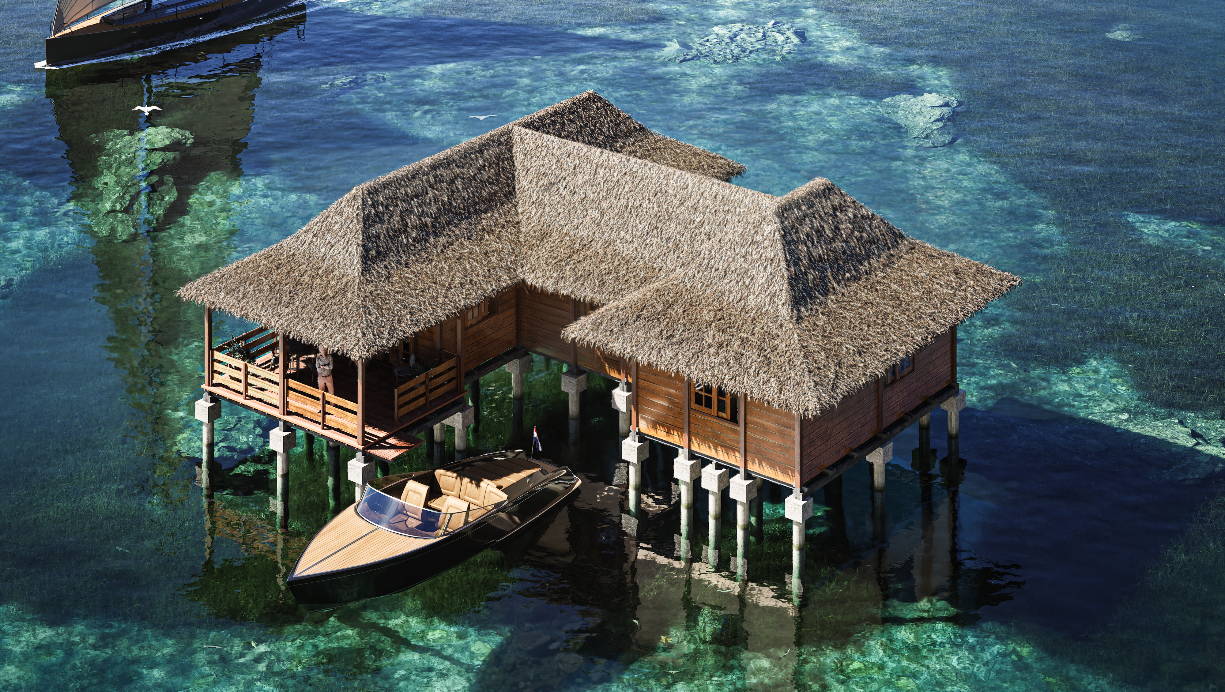 Over water building 2