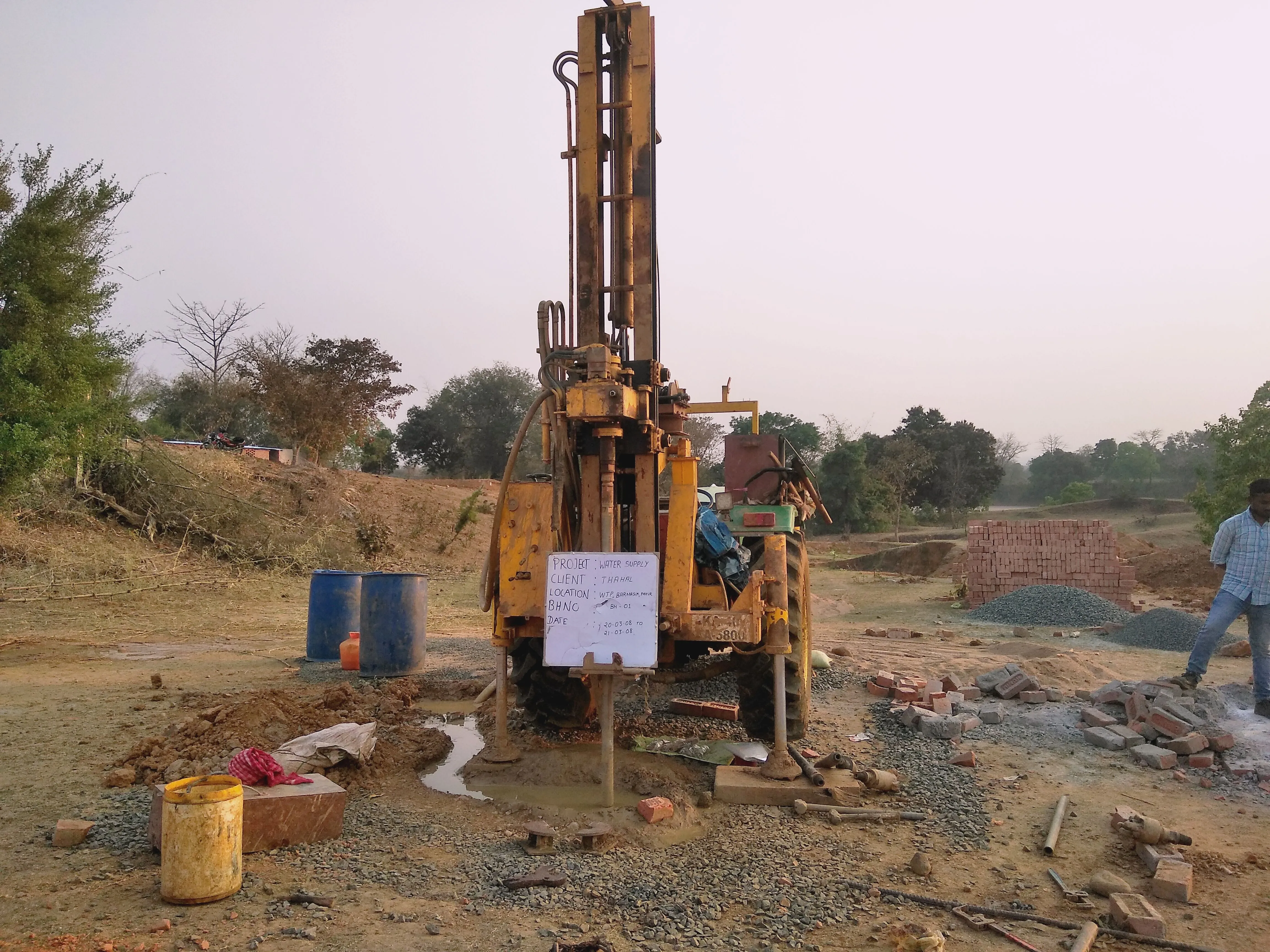 SPT drill rig