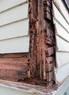 Siding damage